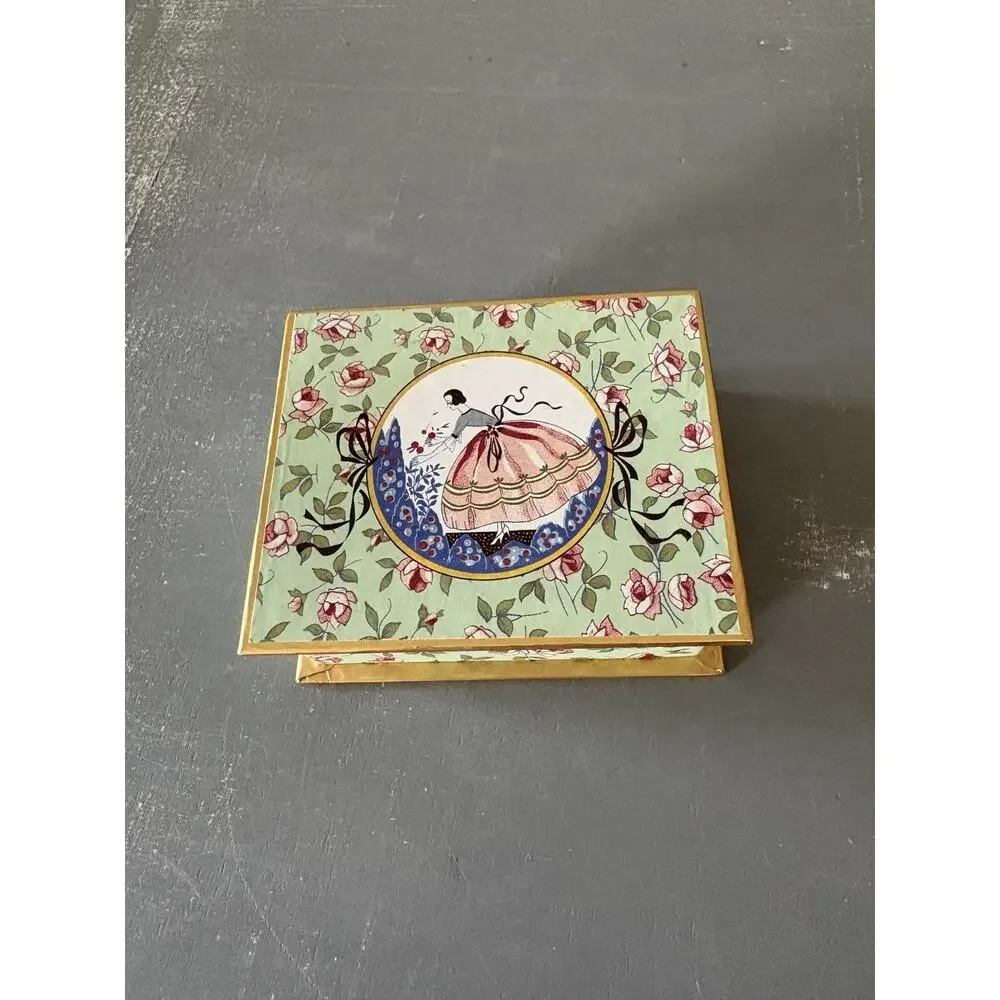 Mary Brussels Floral Gift Box Empty Chocolate Box Jewelry Keepsake